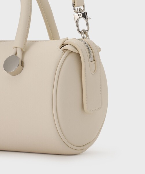 GRACE CONTINENTAL（グレースコンチネンタル）の「ADD CULUMN DRUM BAG（ハンドバッグ・レディース・イエロー/ホワイト・FREE）」の8枚目の写真