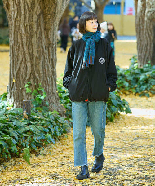 PARIS SAINT-GERMAIN（パリサンジェルマン）の「【Paris aint-Germain / パリ・サン＝ジェルマン】 ボア リバーシブルBZ（ブルゾン・メンズ・チャコールグレー/ブラック・X-LARGE/LARGE/MEDIUM）」の4枚目の写真