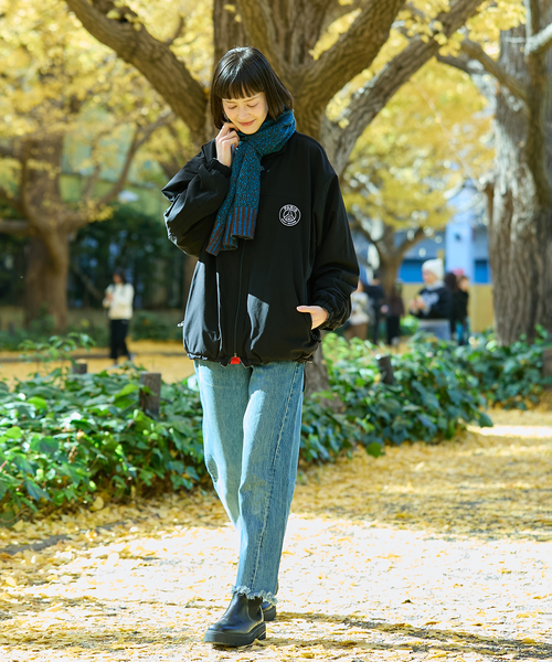 PARIS SAINT-GERMAIN（パリサンジェルマン）の「【Paris aint-Germain / パリ・サン＝ジェルマン】 ボア リバーシブルBZ（ブルゾン・メンズ・チャコールグレー/ブラック・X-LARGE/LARGE/MEDIUM）」の6枚目の写真