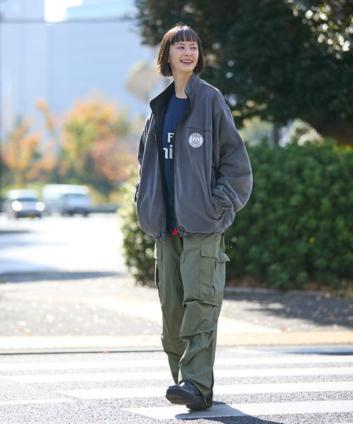 PARIS SAINT-GERMAIN（パリサンジェルマン）の「【Paris aint-Germain / パリ・サン＝ジェルマン】 ボア リバーシブルBZ（ブルゾン・メンズ・チャコールグレー/ブラック・X-LARGE/LARGE/MEDIUM）」の14枚目の写真