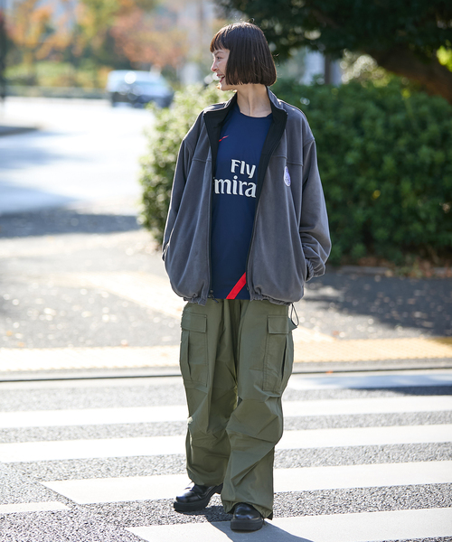 PARIS SAINT-GERMAIN（パリサンジェルマン）の「【Paris aint-Germain / パリ・サン＝ジェルマン】 ボア リバーシブルBZ（ブルゾン・メンズ・チャコールグレー/ブラック・X-LARGE/LARGE/MEDIUM）」の15枚目の写真