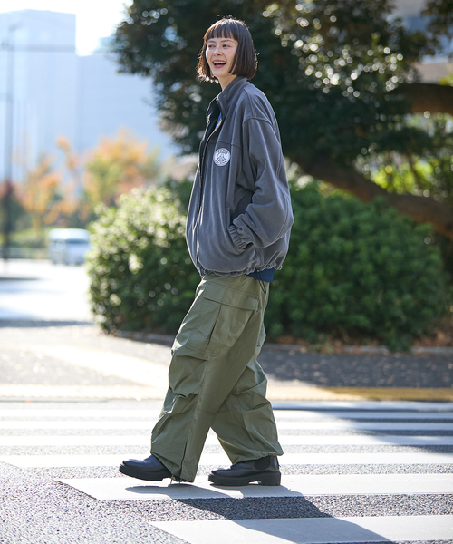 PARIS SAINT-GERMAIN（パリサンジェルマン）の「【Paris aint-Germain / パリ・サン＝ジェルマン】 ボア リバーシブルBZ（ブルゾン・メンズ・チャコールグレー/ブラック・X-LARGE/LARGE/MEDIUM）」の16枚目の写真