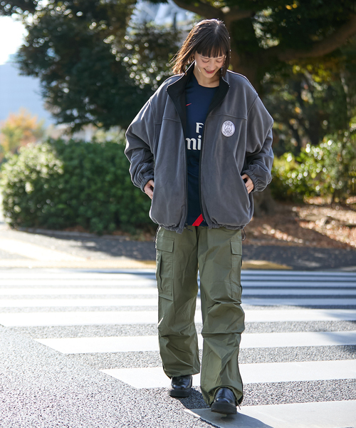 PARIS SAINT-GERMAIN（パリサンジェルマン）の「【Paris aint-Germain / パリ・サン＝ジェルマン】 ボア リバーシブルBZ（ブルゾン・メンズ・チャコールグレー/ブラック・X-LARGE/LARGE/MEDIUM）」の19枚目の写真