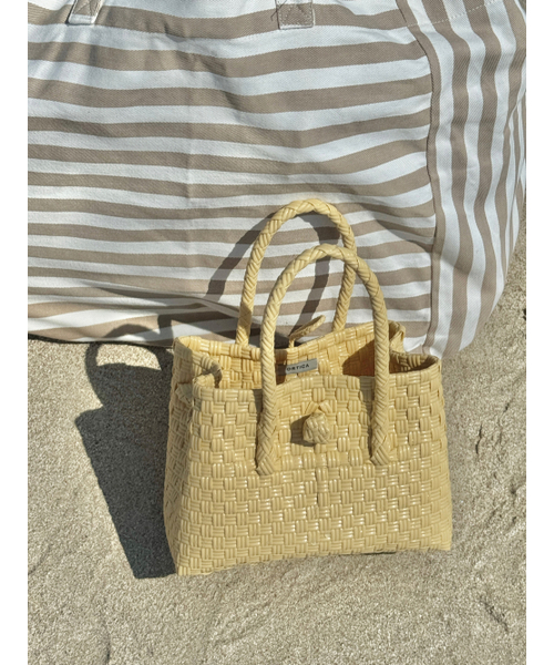 ORTICA（オルティカ）の「[Handmade] Pasar Bag - Butter Yellow XS（トートバッグ・レディース・その他・FREE）」の4枚目の写真