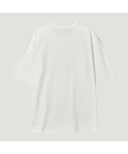 DOUBLE EIGHT(ダブルエイト)の「DBET 半袖 オーバーサイズ (ホワイト)(Tシャツ/カットソー・メンズ・ホワイト・FREE)」の2枚目の写真