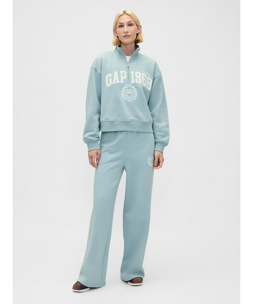 GAP(ギャップ)の「ハイライズ ヴィンテージソフト ハート Gapロゴ バギースウェットパンツ(スウェットパンツ・レディース・ブラウン/ピンク/ブラック/ライトブルー/グレー・L/M/S/XS/XXS)」の7枚目の写真