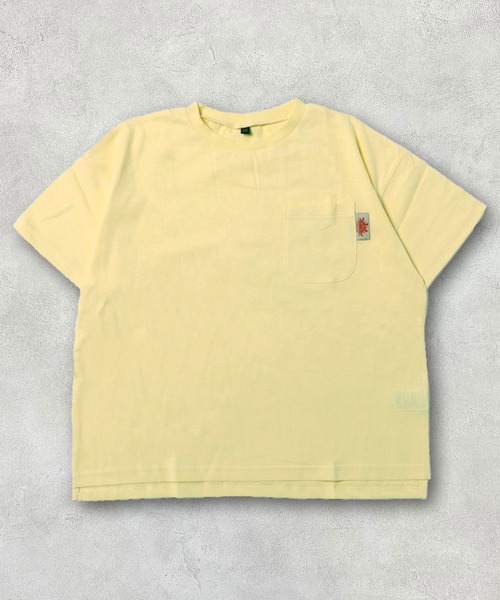 Life Support Products(ライフサポートプロダクツ)の「【防汚加工】ポケットTシャツ(Tシャツ/カットソー・キッズ・パープル/ホワイト系その他/ライトブルー/グレー系その他/ライトグレー/オフホワイト/グリーン系その他/イエロー・100/90/80/95/110/150/140/130/120)」の8枚目の写真
