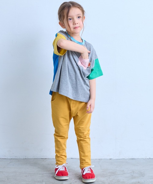 Life Support Products(ライフサポートプロダクツ)の「【防汚加工】ポケットTシャツ(Tシャツ/カットソー・キッズ・パープル/ホワイト系その他/ライトブルー/グレー系その他/ライトグレー/オフホワイト/グリーン系その他/イエロー・100/90/80/95/110/150/140/130/120)」の16枚目の写真
