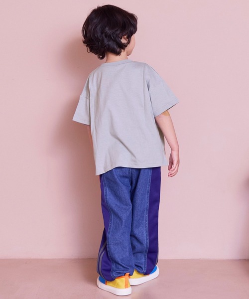 Life Support Products(ライフサポートプロダクツ)の「【防汚加工】ポケットTシャツ(Tシャツ/カットソー・キッズ・パープル/ホワイト系その他/ライトブルー/グレー系その他/ライトグレー/オフホワイト/グリーン系その他/イエロー・100/90/80/95/110/150/140/130/120)」の21枚目の写真