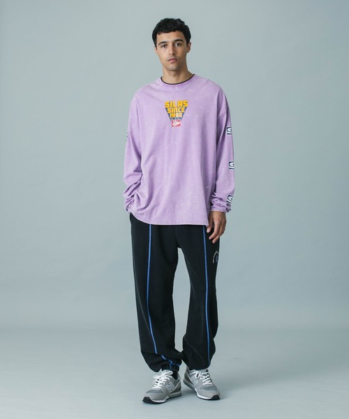 SILAS（サイラス）の「【UK COLLECTION】SINCE 1998 L/S TEE（Tシャツ/カットソー・メンズ・オフホワイト/パープル・M/S/L）」の8枚目の写真