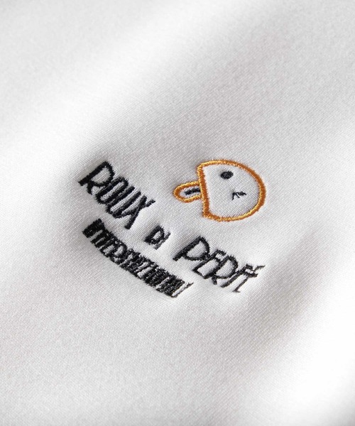 セール】[ROUXDI PERFE ルゥディパフィー]RDP刺繍切替ダンボールニット