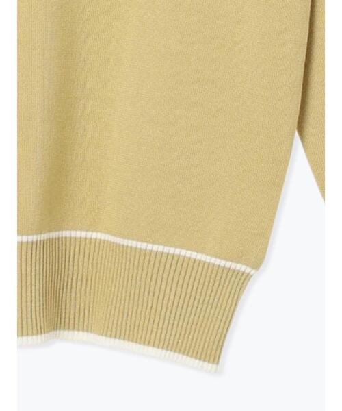 Te chichi（テチチ）の「前後2WAYボウタイニットプルオーバー（ニット/セーター・レディース・オフホワイト/イエロー/ブラック・F）」の6枚目の写真