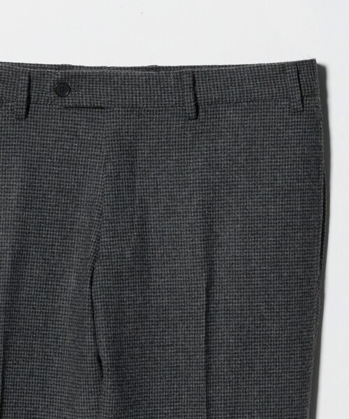 A DAY IN THE LIFE UNITED ARROWS(アデイインザライフユナイテッドアローズ)の「ツイード チェック ノープリーツ スラックス-セットアップ対応-<A DAY IN THE LIFE>(スラックス・メンズ・モカ/ネイビー/グレー系・L/XL/M)」の5枚目の写真
