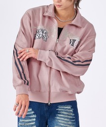 RE730（アールイーセブンサーティー）の「カットスエードトラックジャケット（ミリタリージャケット）」