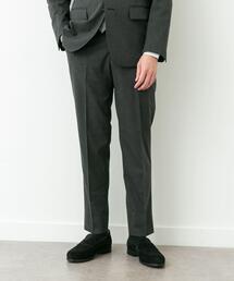 LIFE STYLE TAILOR リネンライクコンフォータブル1タックパンツ