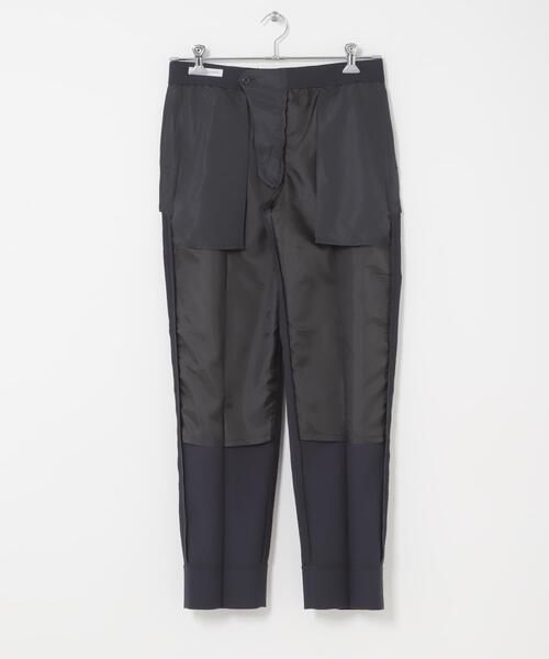 URBAN RESEARCH DOORS（アーバンリサーチドアーズ）の「LIFE STYLE TAILOR　ウールライクコンフォータブルスマートパンツ（スーツパンツ・メンズ・ネイビー/グレー・LARGE/X-LARGE/SMALL/MEDIUM）」の13枚目の写真