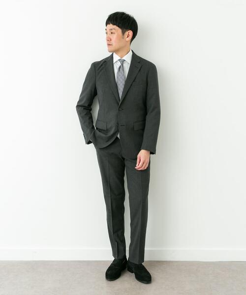 URBAN RESEARCH DOORS（アーバンリサーチドアーズ）の「LIFE STYLE TAILOR　ウールライクコンフォータブルスマートパンツ（スーツパンツ・メンズ・ネイビー/グレー・LARGE/X-LARGE/SMALL/MEDIUM）」の8枚目の写真