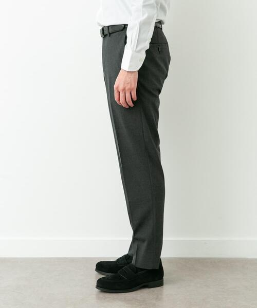 URBAN RESEARCH DOORS（アーバンリサーチドアーズ）の「LIFE STYLE TAILOR　ウールライクコンフォータブルスマートパンツ（スーツパンツ・メンズ・ネイビー/グレー・LARGE/X-LARGE/SMALL/MEDIUM）」の6枚目の写真