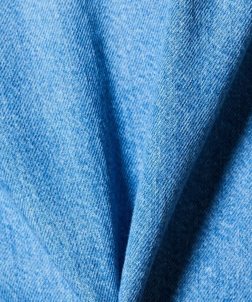 DOUBLE STANDARD CLOTHING(ダブルスタンダードクロージング)の「コットンデニムフリルジャケット(デニムジャケット・レディース・インディゴブルー/オフホワイト・FREE)」の13枚目の写真