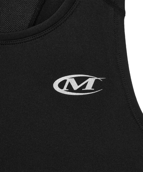 MIHAK(ミハク)の「シンボルロゴアクティブプロスリーブレス(ブラック)(Tシャツ/カットソー・メンズ・その他・1/2/3)」の10枚目の写真