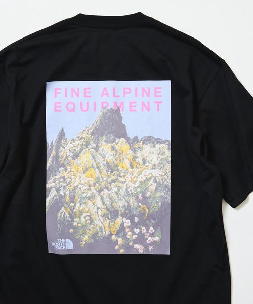 THE NORTH FACE(ザノースフェイス)の「THE NORTH FACE / Mountain Flower Tee(Tシャツ/カットソー・メンズ・ブラック/ホワイト・MEDIUM/SMALL/LARGE/X-LARGE)」の8枚目の写真