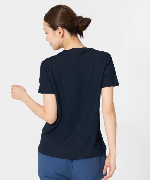 le coq sportif(ルコックスポルティフ)の「【le coq sportif/ルコック】接触冷感ポリエチレン半袖Tシャツ UV CUT(UPF30)/ストレッチ(Tシャツ/カットソー・レディース・エメラルド/ホワイト/イエロー/ネイビー・XL/L/M/S)」の9枚目の写真