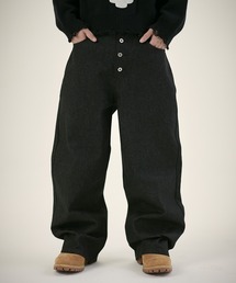 MSG（エムエスジー）の「13ozボタンフライワイドバギーデニム（デニムパンツ）」