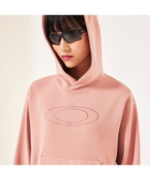 オークリー RADIANT PEACH FLEECE HOODIE 8.0/フーディー・パーカー/レディース/スポーツ・トレーニングウェア/吸汗速乾/OAKLEY
