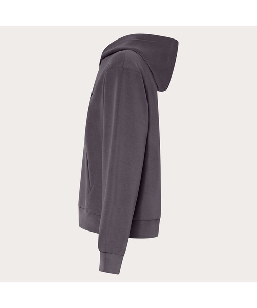 OAKLEY（オークリー）の「オークリー RADIANT PEACH FLEECE HOODIE 8.0/フーディー・パーカー/レディース/スポーツ・トレーニングウェア/吸汗速乾/OAKLEY（パーカー・レディース・オフホワイト/チャコールグレー/ピンク・M/L/XS/S）」の20枚目の写真