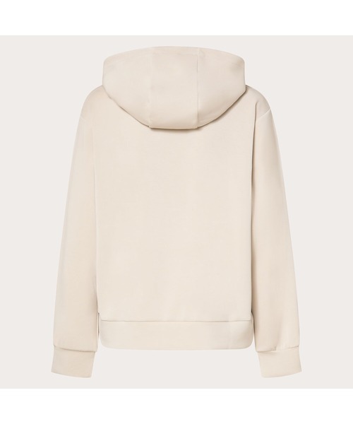 OAKLEY（オークリー）の「オークリー RADIANT PEACH FLEECE HOODIE 8.0/フーディー・パーカー/レディース/スポーツ・トレーニングウェア/吸汗速乾/OAKLEY（パーカー・レディース・オフホワイト/チャコールグレー/ピンク・M/L/XS/S）」の5枚目の写真