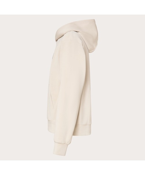 OAKLEY（オークリー）の「オークリー RADIANT PEACH FLEECE HOODIE 8.0/フーディー・パーカー/レディース/スポーツ・トレーニングウェア/吸汗速乾/OAKLEY（パーカー・レディース・オフホワイト/チャコールグレー/ピンク・M/L/XS/S）」の4枚目の写真