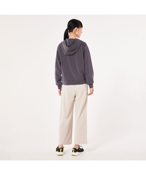 OAKLEY（オークリー）の「オークリー RADIANT PEACH FLEECE HOODIE 8.0/フーディー・パーカー/レディース/スポーツ・トレーニングウェア/吸汗速乾/OAKLEY（パーカー・レディース・オフホワイト/チャコールグレー/ピンク・M/L/XS/S）」の16枚目の写真