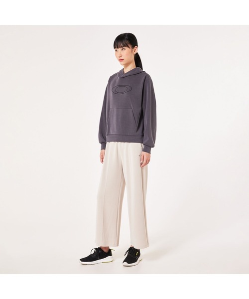 OAKLEY（オークリー）の「オークリー RADIANT PEACH FLEECE HOODIE 8.0/フーディー・パーカー/レディース/スポーツ・トレーニングウェア/吸汗速乾/OAKLEY（パーカー・レディース・オフホワイト/チャコールグレー/ピンク・M/L/XS/S）」の17枚目の写真