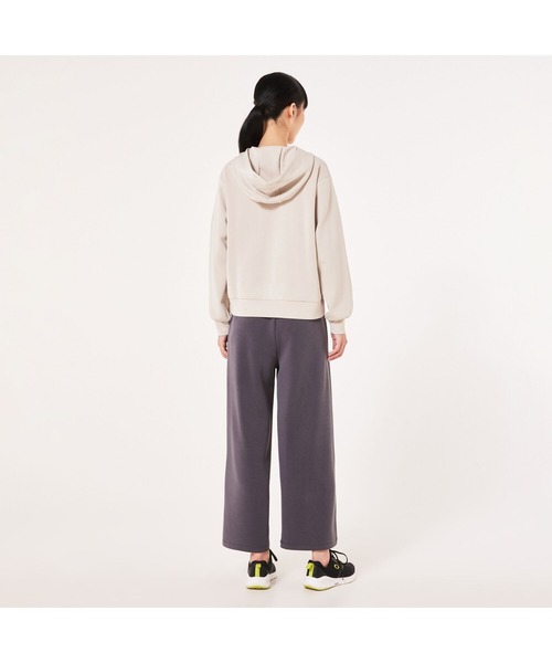 OAKLEY（オークリー）の「オークリー RADIANT PEACH FLEECE HOODIE 8.0/フーディー・パーカー/レディース/スポーツ・トレーニングウェア/吸汗速乾/OAKLEY（パーカー・レディース・オフホワイト/チャコールグレー/ピンク・M/L/XS/S）」の7枚目の写真