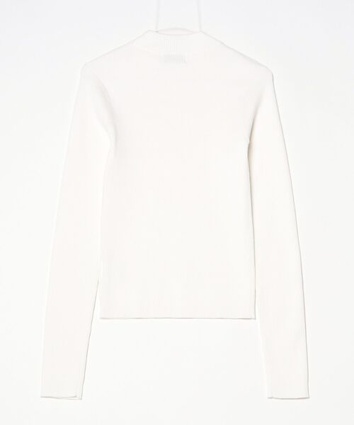 CLANE（クラネ）の「H/N RIB KNIT TOPS（ニット/セーター・メンズ・ホワイト・2）」の2枚目の写真