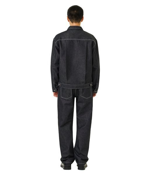 LAUGHER（ラファー）の「[ノンフェイド] カウボーイデニムパンツ - ブラック（デニムパンツ・レディース・ブラック・FREE/30/32）」の8枚目の写真