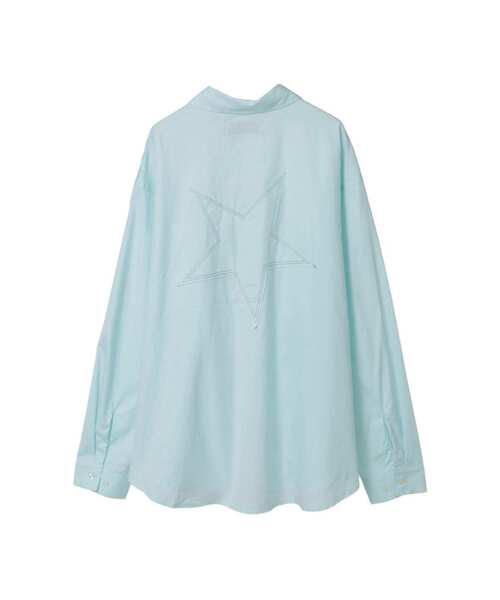 CONVERSE TOKYO(コンバーストウキョウ)の「BACK STAR★ OXFORD SHIRT(シャツ/ブラウス・レディース・ミント/ピンク/サックスブルー/ブラック・MEDIUM/SMALL)」の15枚目の写真