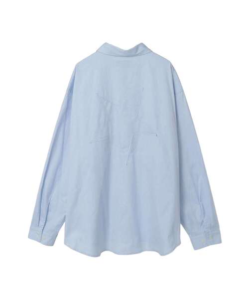 CONVERSE TOKYO(コンバーストウキョウ)の「BACK STAR★ OXFORD SHIRT(シャツ/ブラウス・レディース・ミント/ピンク/サックスブルー/ブラック・MEDIUM/SMALL)」の17枚目の写真