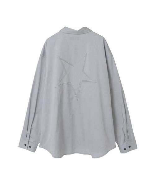 CONVERSE TOKYO(コンバーストウキョウ)の「BACK STAR★ OXFORD SHIRT(シャツ/ブラウス・レディース・ミント/ピンク/サックスブルー/ブラック・MEDIUM/SMALL)」の19枚目の写真