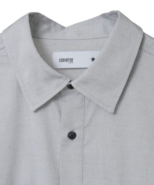 CONVERSE TOKYO(コンバーストウキョウ)の「BACK STAR★ OXFORD SHIRT(シャツ/ブラウス・レディース・ミント/ピンク/サックスブルー/ブラック・MEDIUM/SMALL)」の5枚目の写真