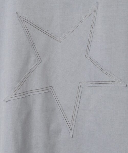 CONVERSE TOKYO(コンバーストウキョウ)の「BACK STAR★ OXFORD SHIRT(シャツ/ブラウス・レディース・ミント/ピンク/サックスブルー/ブラック・MEDIUM/SMALL)」の14枚目の写真