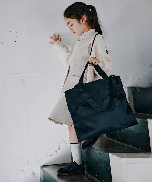 IENA ENFANT(イエナアンファン)の「【MARONENONFEE/マーロンエノンフィ】別注パレルモラージ(トートバッグ・レディース・ネイビー/ブラック・FREE)」の17枚目の写真