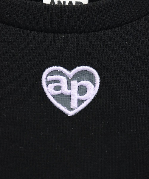 ANAP kids(アナップキッズ)の「マルチWAYリブトップス(Tシャツ/カットソー・キッズ・ラベンダー/ホワイト/ブラック・130/120/110)」の15枚目の写真