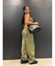 Desigual | ヴィンテージウォッシュ ストレート デニム(デニムパンツ)