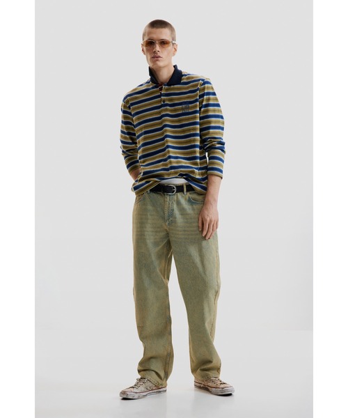 Desigual(デシグアル)の「ヴィンテージウォッシュ ストレート デニム(デニムパンツ・メンズ・グリーン・XXL/XL/L/M/S/XS)」の7枚目の写真