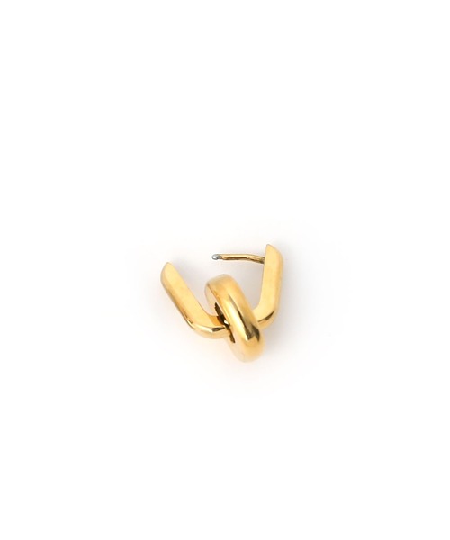 colleca la（コレカラ）の「[stainless]ステンレス・2WAYリンクピアス〈金属アレルギー対応〉（ピアス（両耳用）・レディース・シルバー×ゴールド/ゴールド・FREE）」の9枚目の写真