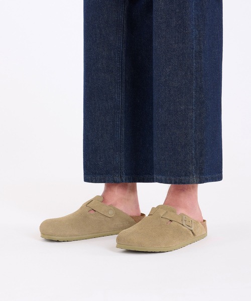 BIRKENSTOCK（ビルケンシュトック）の「BIRKENSTOCK/ビルケンシュトック Boston LEVE クロッグデザイン スリッポン 2026年春夏（スリッポン・メンズ・カーキ/ブラウン/ブラック・36/37/38/39/40/41/42/43）」の17枚目の写真