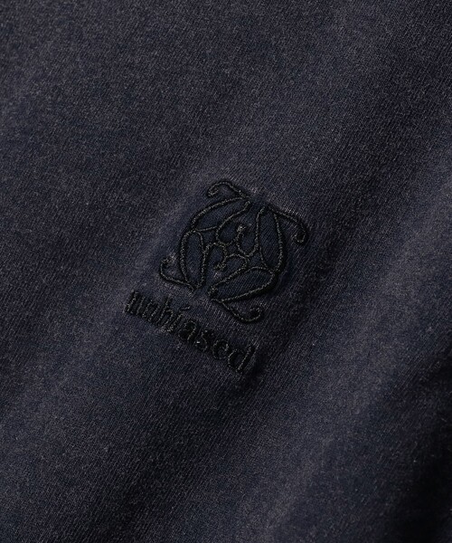 BEAMS HEART（ビームスハート）の「コットン天竺 フェード ヘンリーネック カットソー（Tシャツ/カットソー・メンズ・ブラック/ネイビー・SMALL/MEDIUM/LARGE）」の10枚目の写真