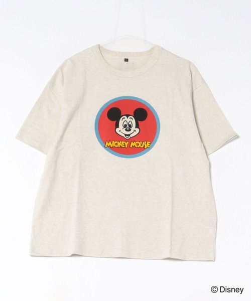 MARKEY'S(マーキーズ)の「【Disney】ミッキーマウス/プリントTシャツ/おとな(Tシャツ/カットソー・レディース・グリーン/ホワイト系その他/ピンク系その他/ブラック・160cm)」の2枚目の写真