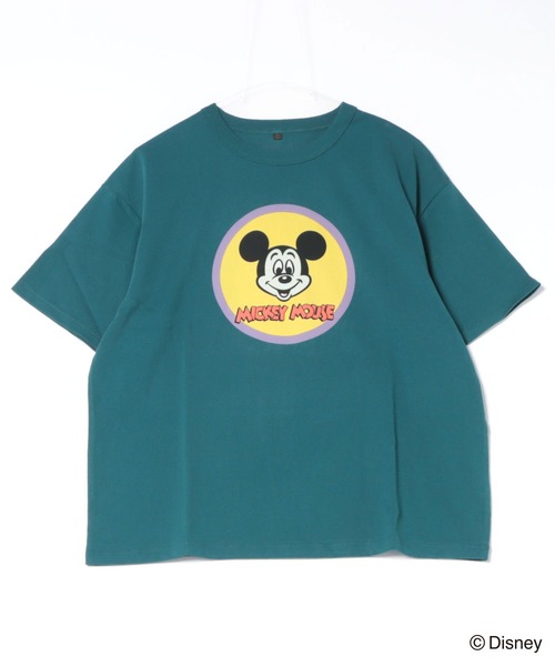 MARKEY'S(マーキーズ)の「【Disney】ミッキーマウス/プリントTシャツ/おとな(Tシャツ/カットソー・レディース・グリーン/ホワイト系その他/ピンク系その他/ブラック・160cm)」の4枚目の写真